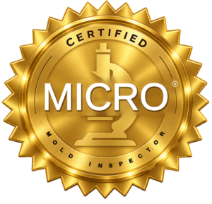 MICRO Certified Mold Inspector badge